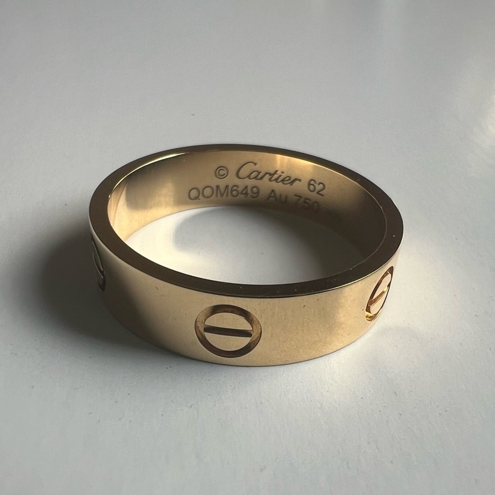 Cartier Love Ring (Yellow Gold)